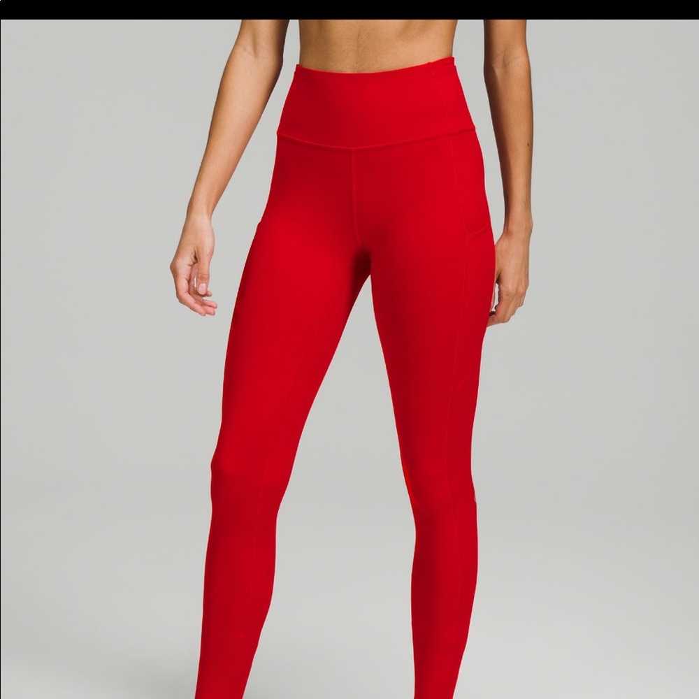 Lululemon fast and free 25 inch inseam high waisted tights/leggings